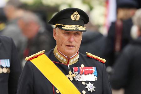 König Harald V. war ein zurückhaltender Monarch. (Archivbild)