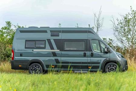La Strada Avanti R, Reisemobil, La Strada, außen Beifahrerseite