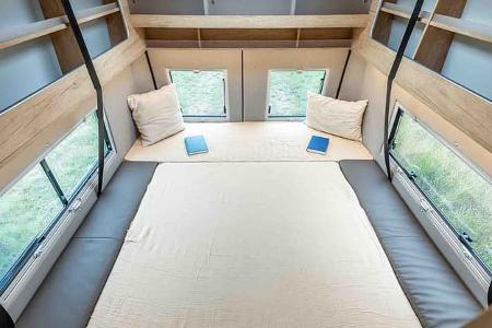 La Strada Avanti R, Reisemobil, La Strada, innen Bett