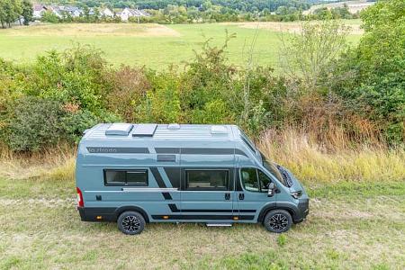 La Strada Avanti R, Reisemobil, La Strada, außen, oben, Beifahrerseite