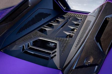 Lamborghini Temerario, Motor Luftschlitze