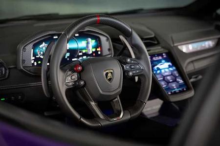 Lamborghini Temerario, Cockpit