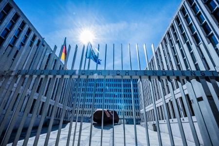 Blick auf die Berliner BND-Zentrale des Bundesnachrichtendienstes. (Archivbild)