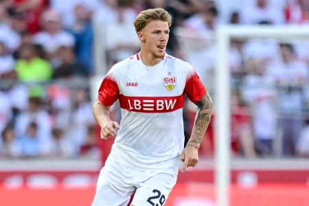 ABWEHR: Finn Jeltsch - Note: 3,5 - Musste in der riskanten Restabsicherung viele knifflige Entscheidungen treffen. Hob manchmal das Abseits auf, lange bekam er die Konter der Bayern aber mehrheitlich gestoppt. In den letzten Minuten brach das Konstrukt der Schwaben dann komplett auseinander.