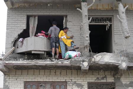 Viele Menschen in Nepal und Tibet haben alles verloren.