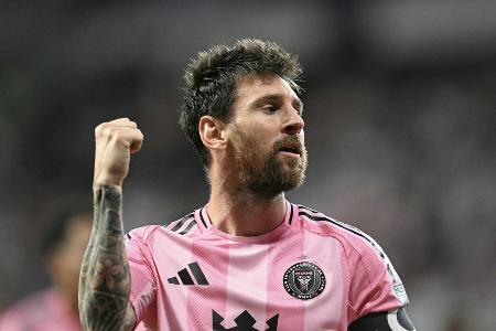 Viererpack Messi: Miami beendet Negativserie