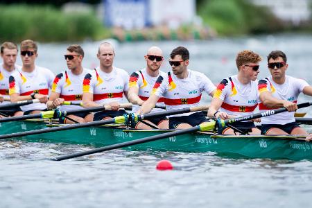 Rang vier: Achter verpasst Medaille bei der Ruder-WM