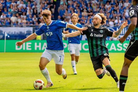 Gegen zehn Darmstädter: Hannover feiert ersten Sieg