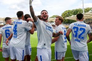 3. Liga: Rostock springt auf Tabellenplatz zwei