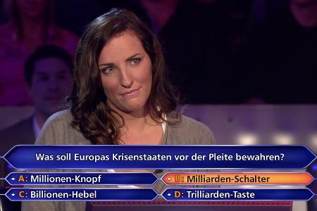 8. November 2011: Wirtschaftsstudentin scheitert an Ökonomiefrage!