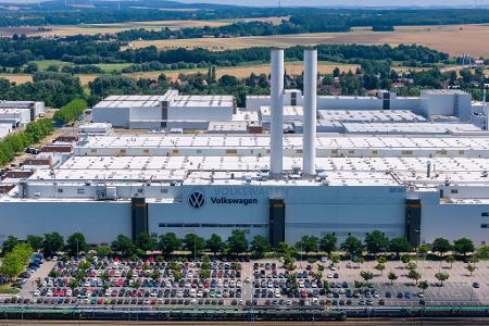 VW-Werk in Zwickau: Der Konzern steht vor richtungsweisenden Zeiten. (Archivbild)