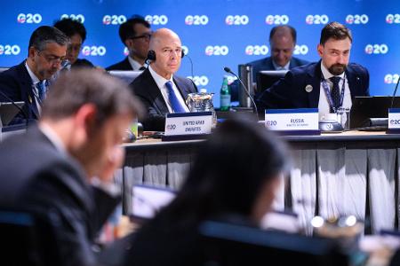 In der Runde der G20-Finanzminister sitzt erstmals wieder ein russischer Minister. 