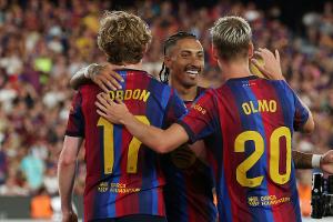 Doppelpacker Raphinha und Yamal: Barca schließt zu Real auf