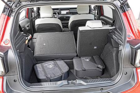 Citroën ë-C3 Max, Kofferraum