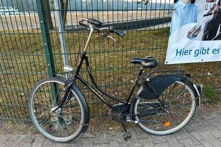 Dieses Damenrad der Marke Gazelle wurde sichergestellt.