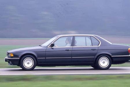 BMW 750iL E32 und Mercedes-Benz 600 SEL V140 im Vergleichstest auto motor und sport 18/1991