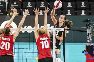 Tiebreak-Krimi: Volleyballerinnen im EM-Viertelfinale