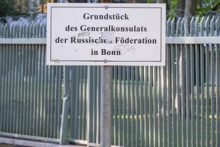 Das russische Generalkonsulat in Bonn wird zum 18. September geschlossen.