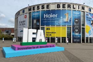 Auf der Technikmesse IFA in Berlin sind die neuesten Tech-Trends zu sehen.