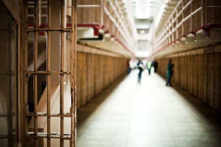Korridor im Gefängnis