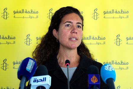 Heba Morayef, die Regionaldirektorin von Amnesty International für den Nahen Osten und Nordafrika