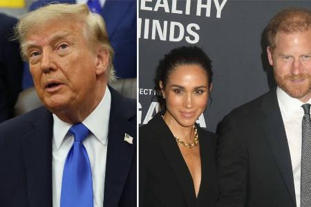 Harry und Meghan in England: Trump begrüßt Abschied aus den USA