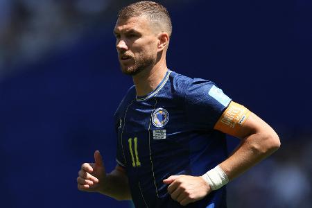 Dzeko tritt aus Bosniens Nationalmannschaft zurück
