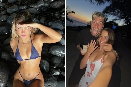 Verlobte von Leipzig-Talent ist ein Surf-Star