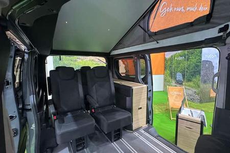 Yucon Switch 2027 Campervan mit herausnehmbarem Küchenmodul (Spüle)
