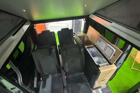 Yucon Switch 2027 Campervan mit herausnehmbarem Küchenmodul (Spüle)