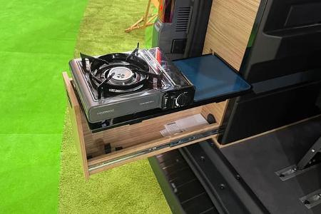 Yucon Switch 2027 Campervan mit herausnehmbarem Küchenmodul (Spüle)