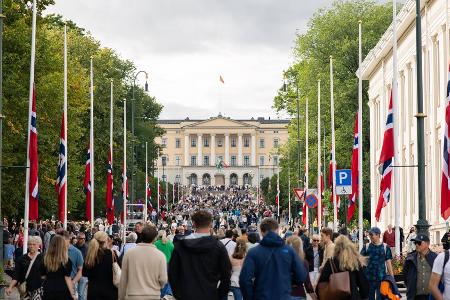 Beisetzung von König Harald: Norwegen verhängt Grenzkontrollen