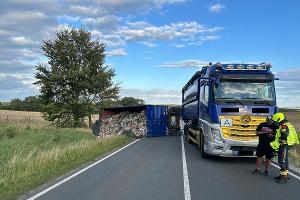 verunfallter LKW