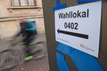 Die Wahllokale sind heute von 8.00 bis 18.00 Uhr geöffnet. 