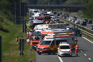 20 Menschen wurden nach Polizeiangaben verletzt.