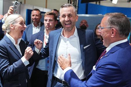 Jubel bei der AFD