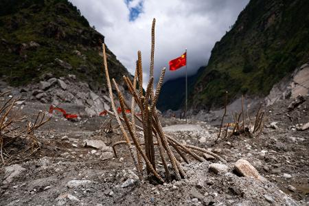 Nach der Sturzflut im Himalaya