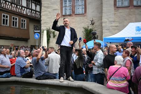AfD-Spitzenkandidat Ulrich Siegmund zog als Person die Aufmerksamkeit im Wahlkampf auf sich, wie kein anderer Politiker. (Archivbild)