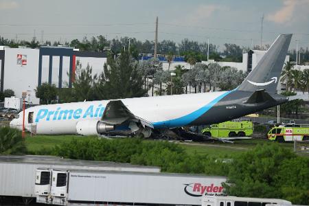 Unfall am Flughafen Miami.