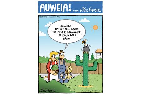 Alltäglicher Humor und Vögel