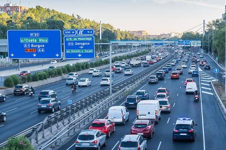 Spanien Autobahn