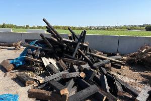 Rutesheim Welleternit und Eisenbahnschwellen1