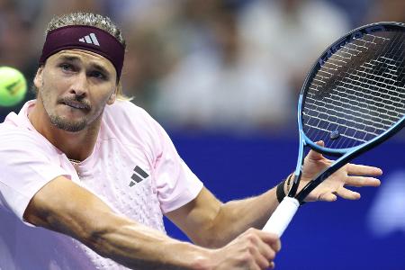 US Open: Zverev erstmals am frühen Abend gefordert