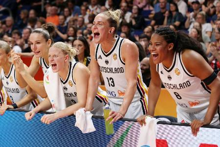 DBB-Frauen stehen im WM-Viertelfinale: 