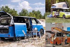 verschiedene ID Buzz Ausbauten, Campervans
