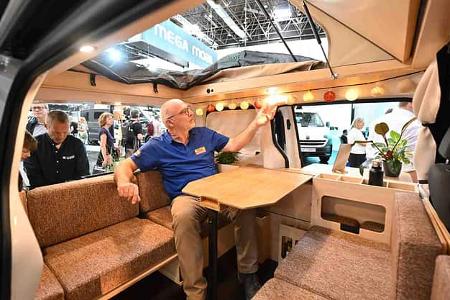 VW ID. Buzz, eVentje, Ventje, Campingbus, Wohnzimmer