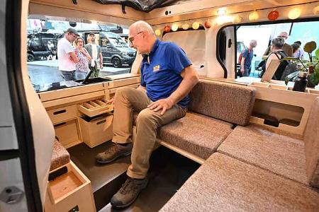 VW ID. Buzz, eVentje, Ventje, Campingbus, Sitzgruppe