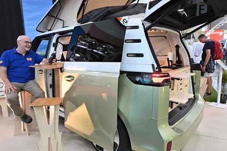 VW ID. Buzz, eVentje, Ventje, Campingbus, Seitentür