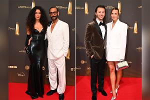 Deutscher Fernsehpreis: Diese Paare glänzten auf dem roten Teppich