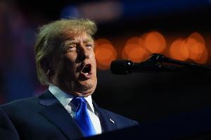 Trump arbeitet gerne mit Feindbildern - aktuell oft im Fokus: "Kommunisten".